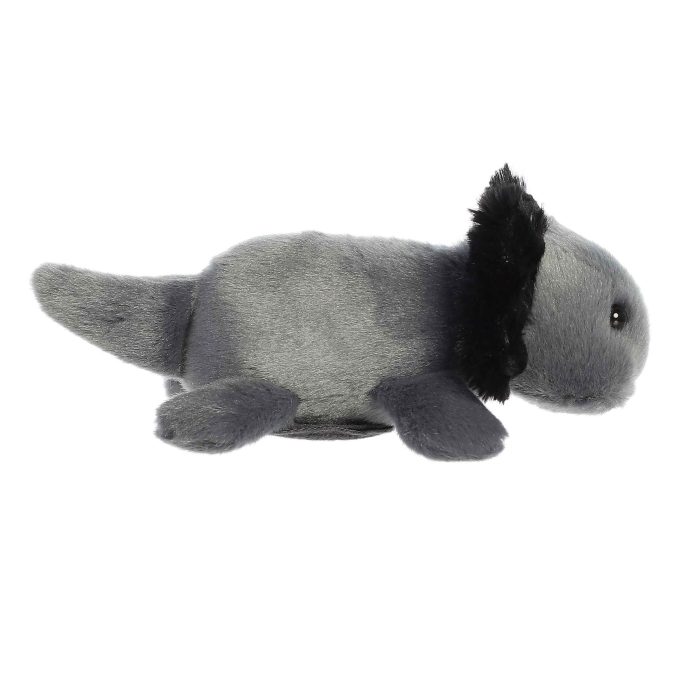 Aurora® - Shoulderkins™ - 6.5" Ebon Black Axolotl™