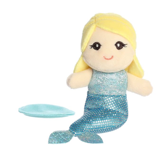 Aurora® - Shoulderkins™ - 5" Aquamarine Mermaid™