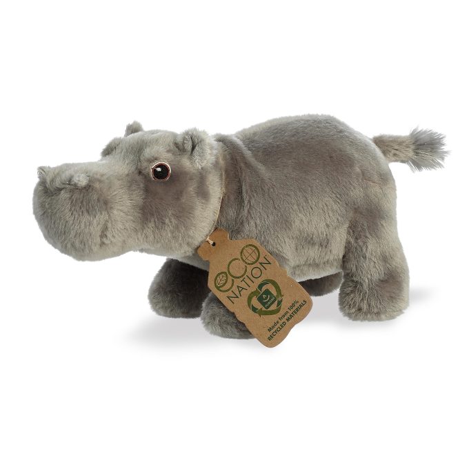Aurora® - Eco Nation™ - 10.5" Hippopotamus