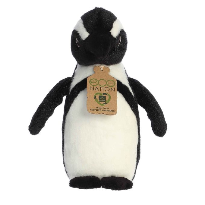 Aurora® - Eco Nation™ - Eco Softies™ - 8" Black Footed Penguin