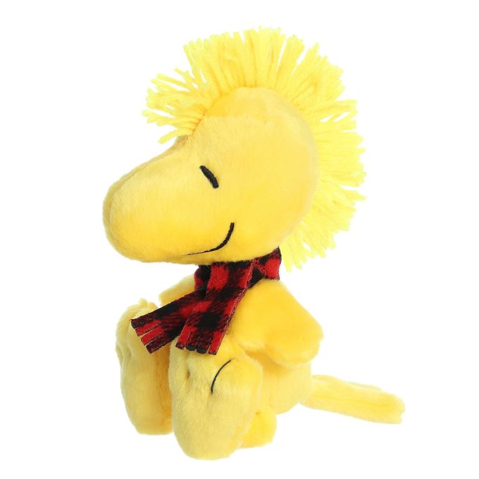 Aurora® - Peanuts® - 6" Winter Plaid Woodstock