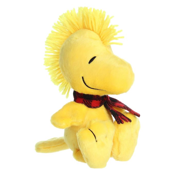 Aurora® - Peanuts® - 6" Winter Plaid Woodstock