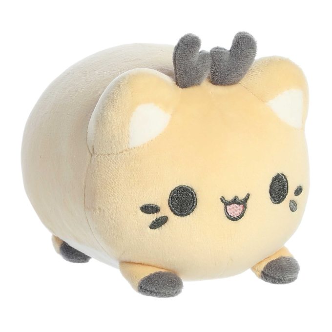 Aurora® - Tasty Peach® - 7" Cream Reindeer Meowchi