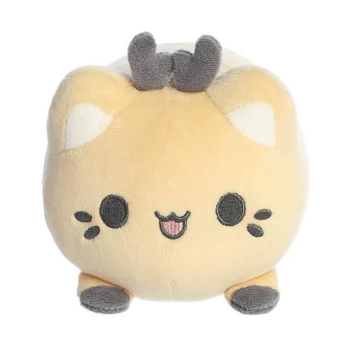 Aurora® - Tasty Peach® - 7" Cream Reindeer Meowchi