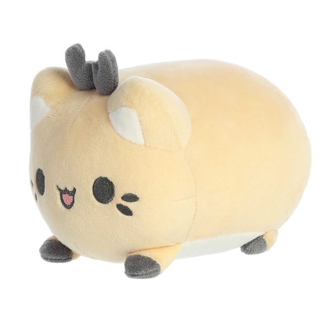 Aurora® - Tasty Peach® - 7" Cream Reindeer Meowchi