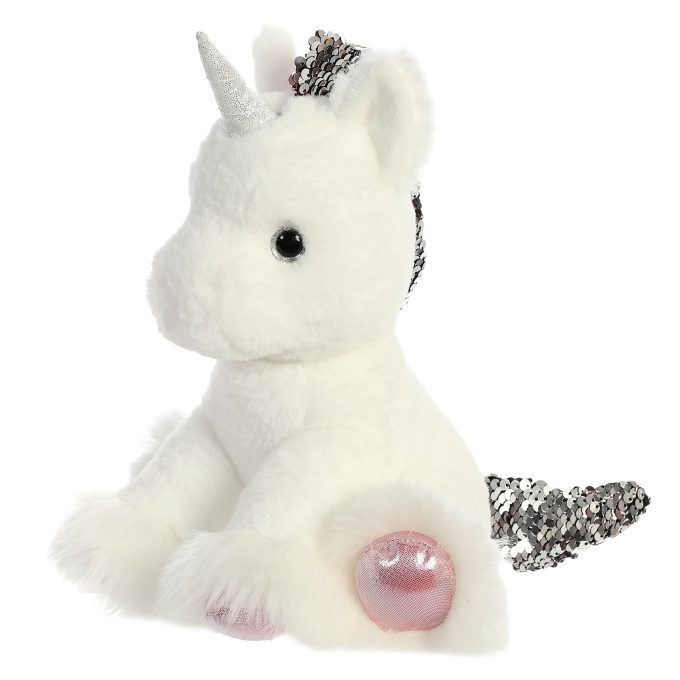 Aurora® - Shimmers - 9" Clouds Unicorn - White