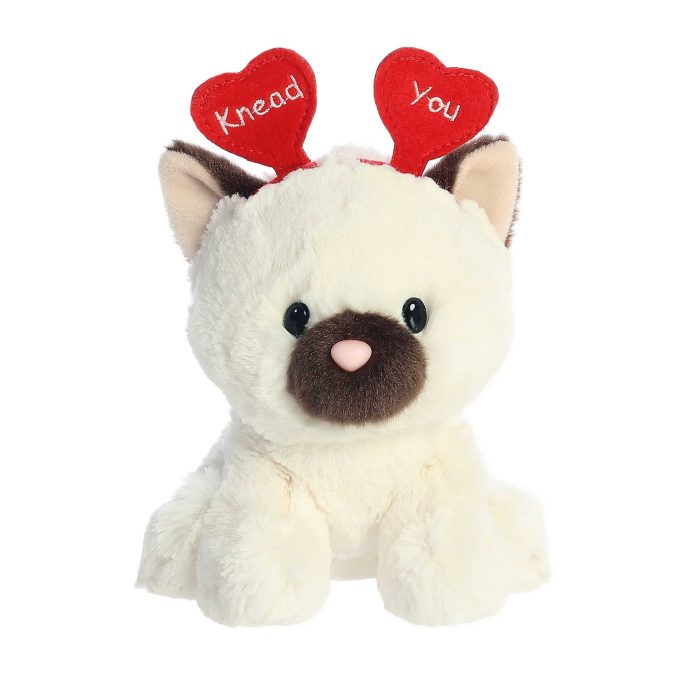 Aurora® - Love On The Mind™ - 6" Knead You Siamese Cat™