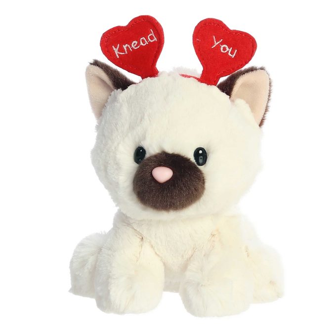 Aurora® - Love On The Mind™ - 6" Knead You Siamese Cat™