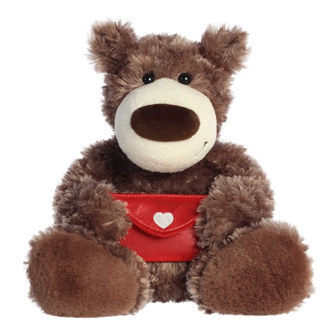 Aurora® - Valentine - 12" Honey Bear™ With Envelope