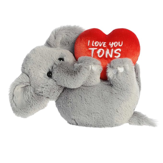Aurora® - Valentine - I Love You Tons™ - 11" Elephant