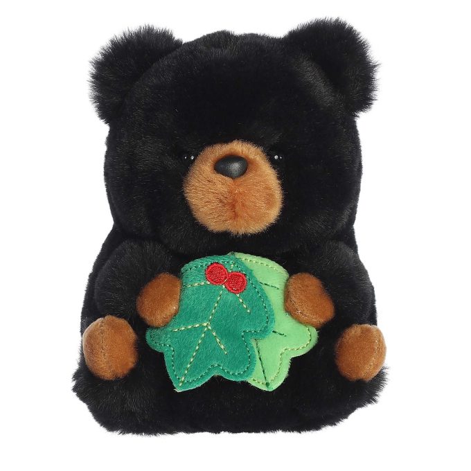 Aurora® - Rolly Pet™ - 5.5" Blizzard Black Bear™