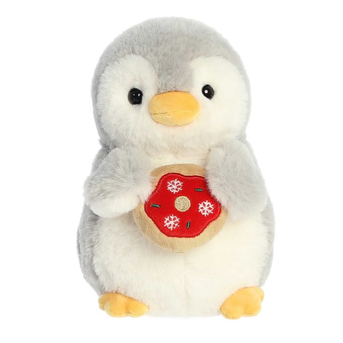 Aurora® - PomPom Penguin™ - 8" Holiday Donut