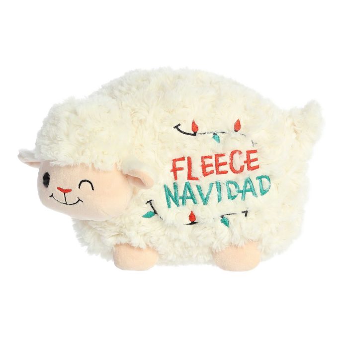 Aurora® - JUST SAYIN'™ - 9" Fleece Navidad Sheep™