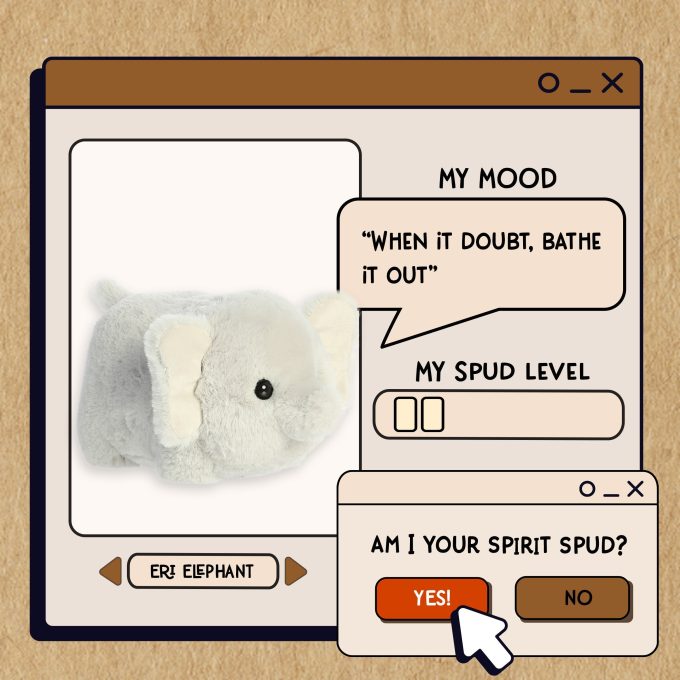 Aurora® - Spudsters™ - 10" Eri Elephant