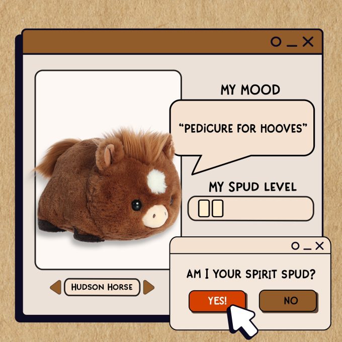 Aurora® - Spudsters™ - 10" Hudson Horse™