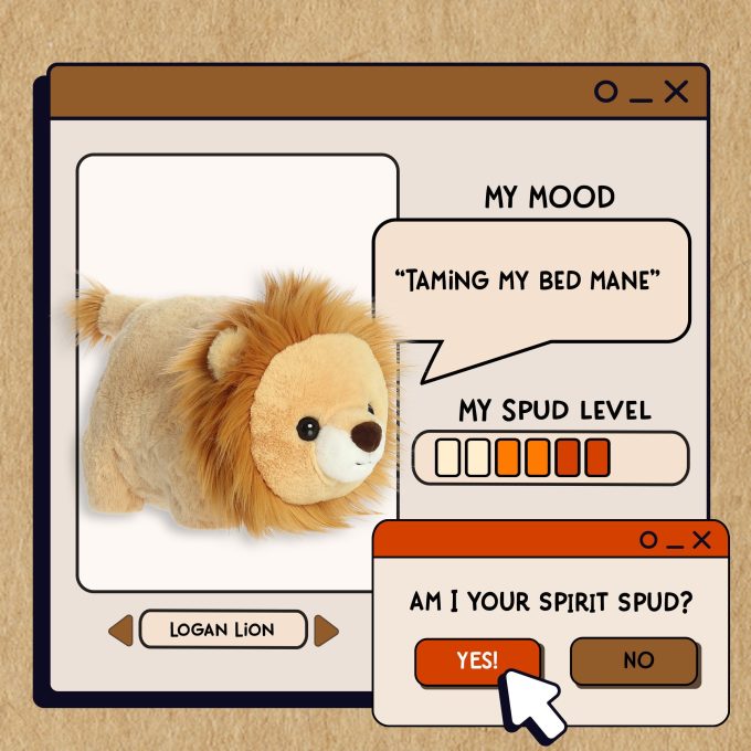 Aurora® - Spudsters™ - 10" Logan Lion™