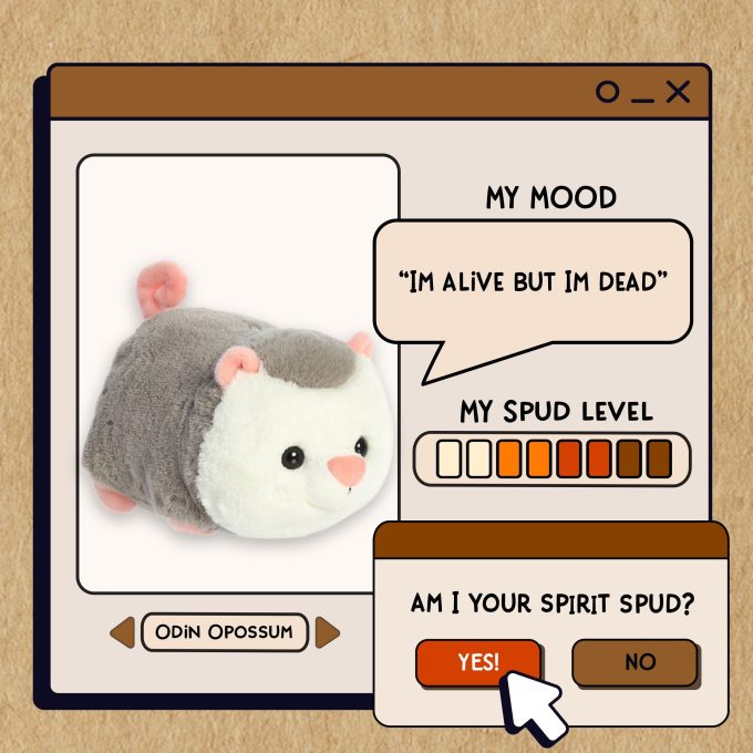 Aurora® - Spudsters™ - 10" Odin Opossum™