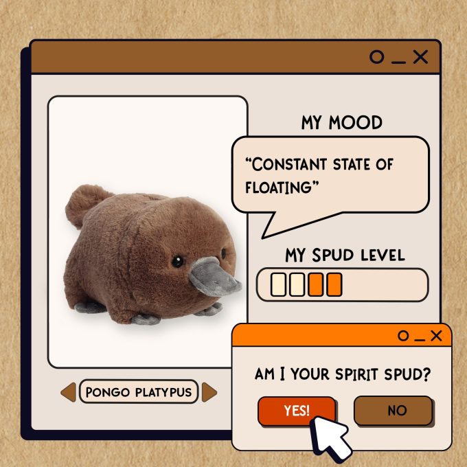 Aurora® - Spudsters™ - 10" Pongo Platypus