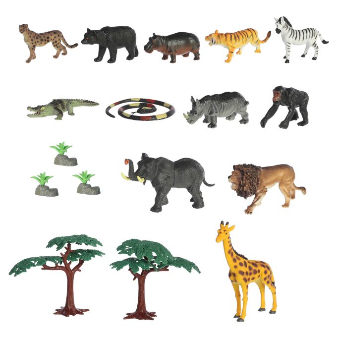 Aurora® Toys - Habitat™ - Animals Of The Wild Play Set