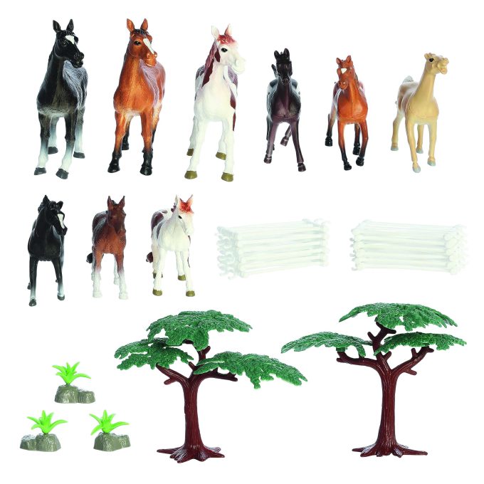 Aurora® Toys - Habitat™ - Horse Play Figure Set