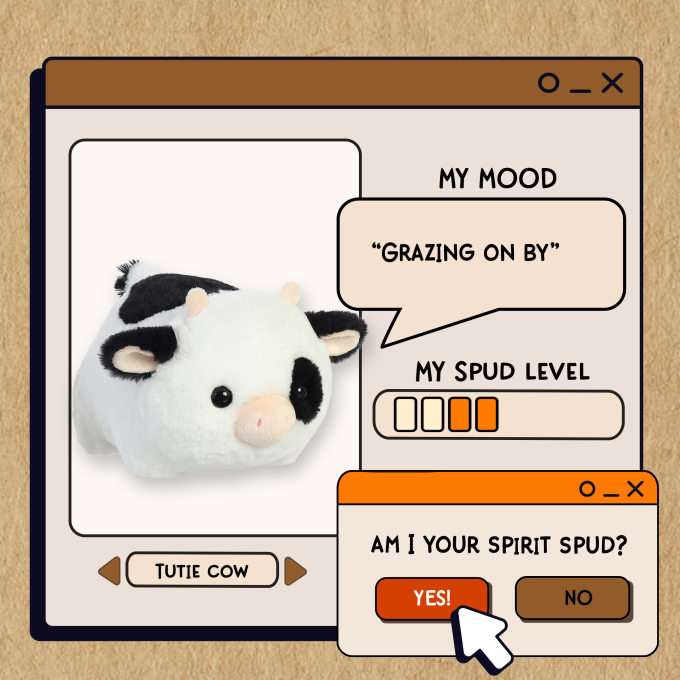 Aurora® - Spudsters™ - 10" Tutie Cow