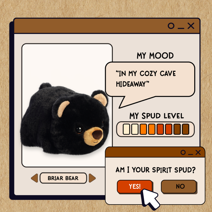 Aurora® - Spudsters™ - 10" Briar Bear
